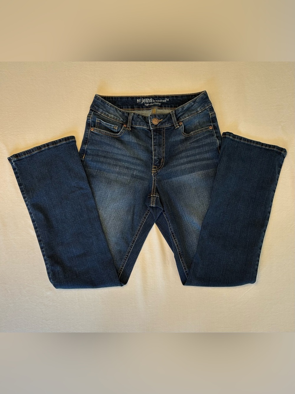 Maurices m jeans Dark Blue High Rise Curvy Jeans
